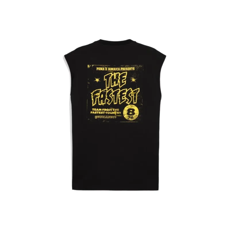 PUMA x JAMAICA Village WearDRYCELL T Shirt Men's Black-1