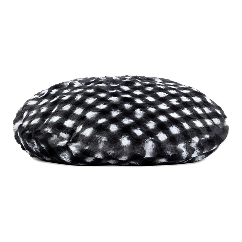 KANGOL Logo patch Faux fur Hat-2