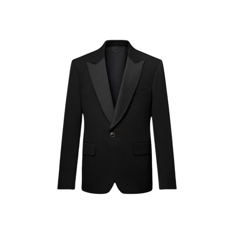LOUIS VUITTON Single Breasted Tuxedo Jacket-0