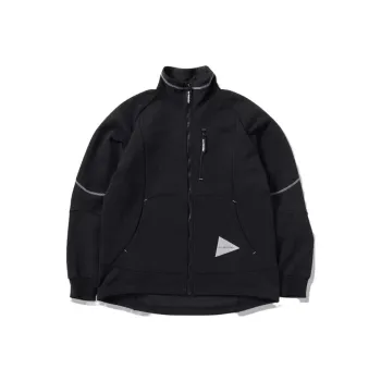 And Wander Jackets Unisex Black