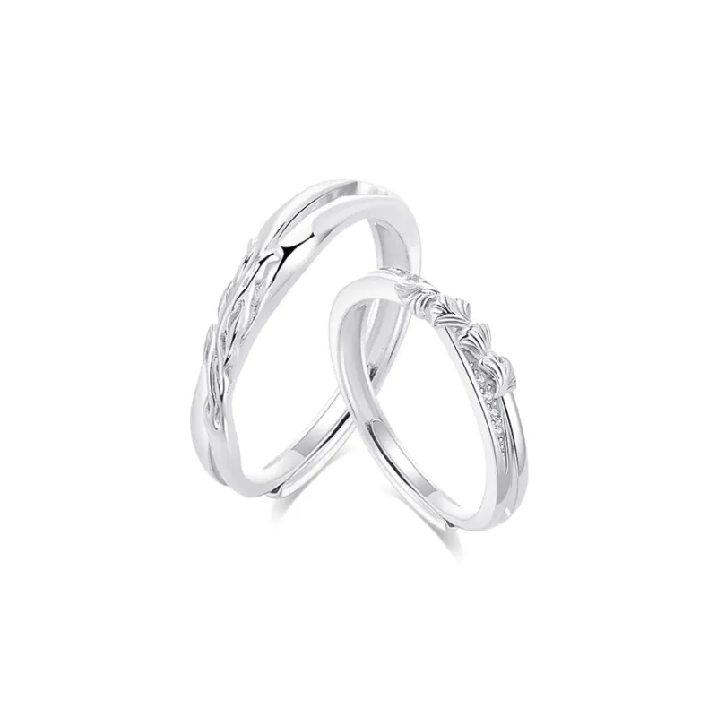 JUICY GRAPE S999 Fine Silver Rings Unisex-0