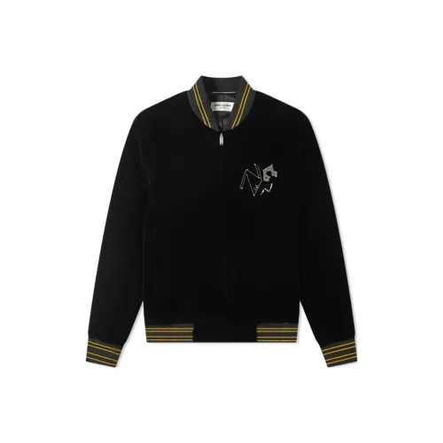 SAINT LAURENT Jackets Coats Men's Black