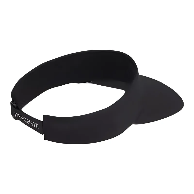 DESCENTE Mesh Sun Protection Hats Unisex Black-1
