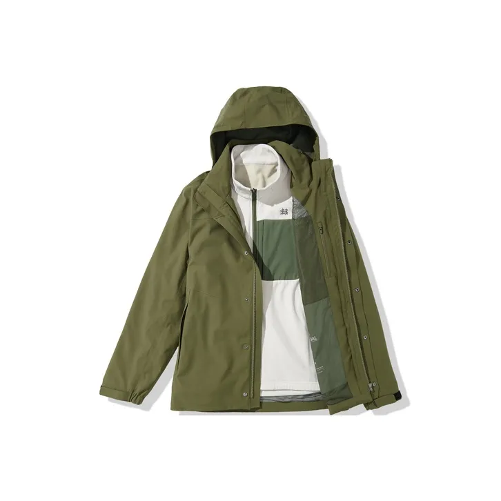 KOLON SPORT HIKE Series Waterproof And Windproof Windbreaker Jacket Men's-3