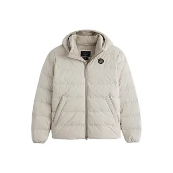 Abercrombie＆Fitch Down Jackets Men Ecru