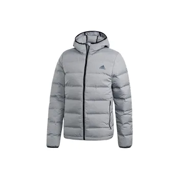 Adidas Helionic Down Jacket Men's Medium Heather Gray