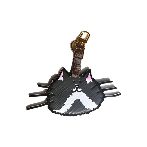 LOUIS VUITTON Bag Charm And Key Holder Catogram