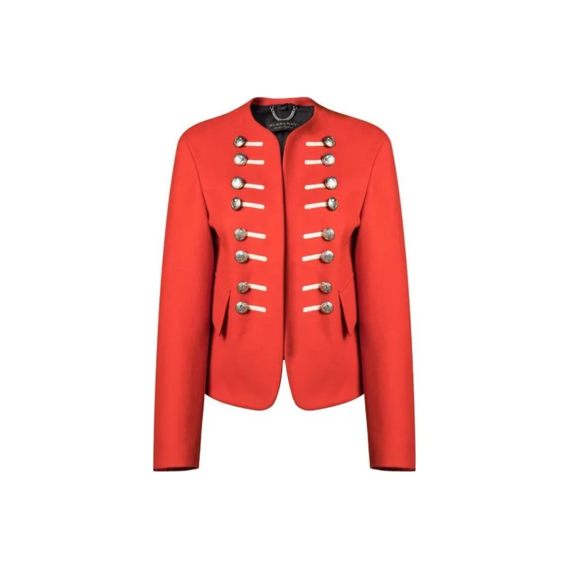 Burberry Jackets Men Red-0