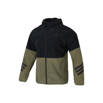 Adidas Future Icons 3 Stripes Woven Half Zip Sweatshirt