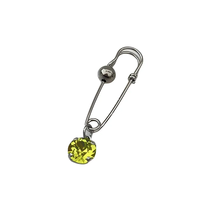 JUSTINE CLENQUET Brass, Palladium Plated, Crystal, Glass Earrings Women's Silver-0