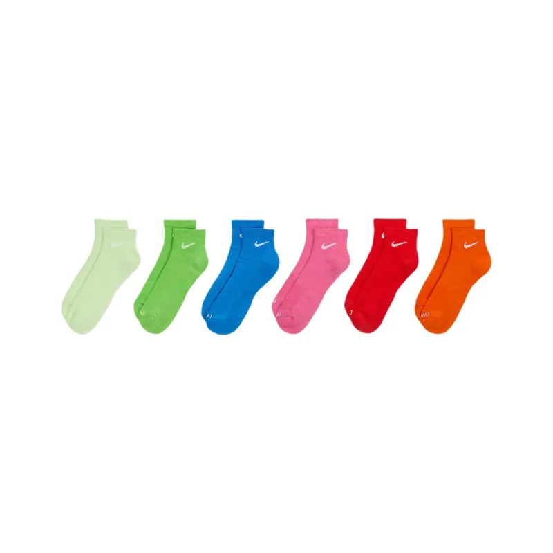Nike Ankle Socks Unisex 6 Pack Multicolor-0