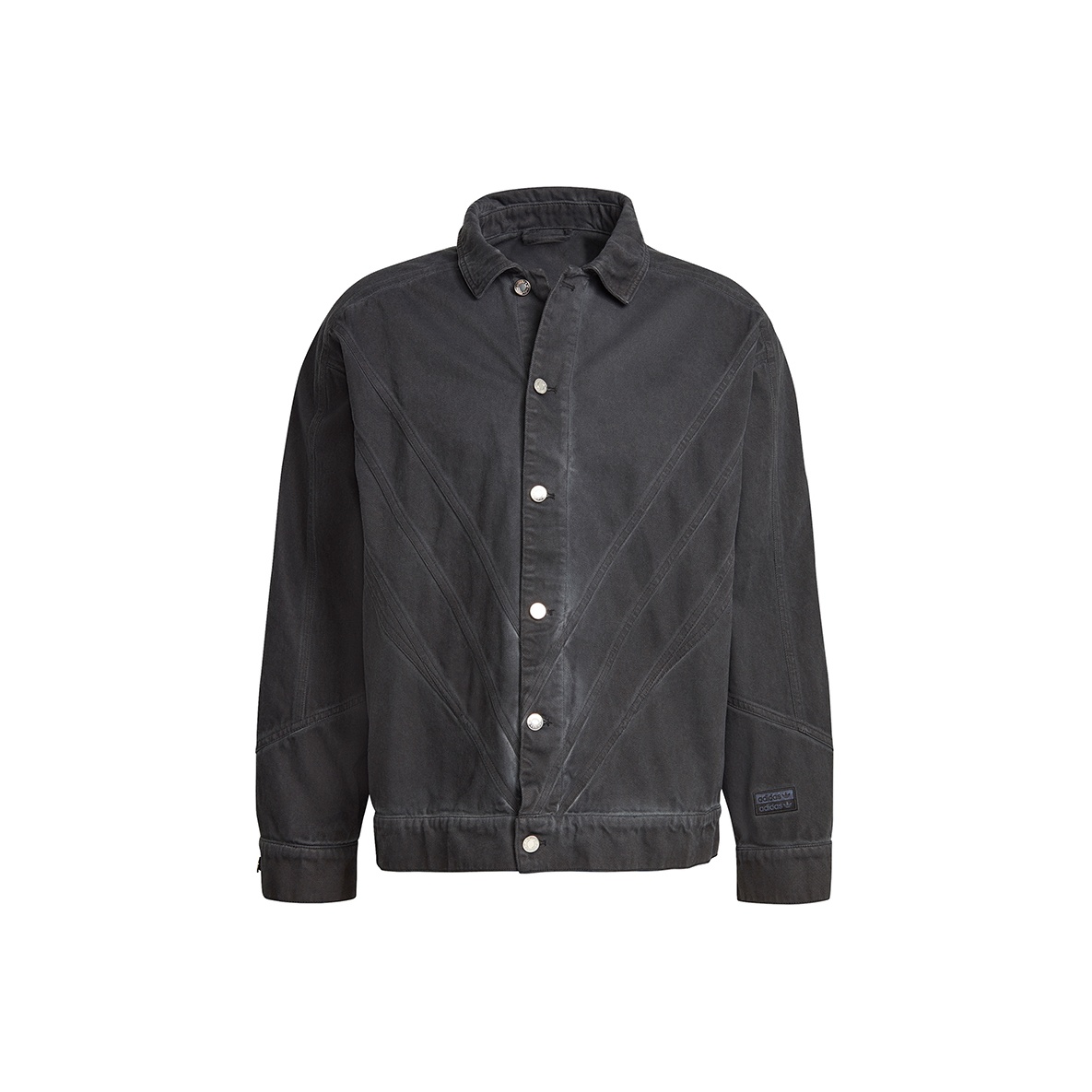 Adidas Originals FSHN Denim Jackets Men Black - POIZON