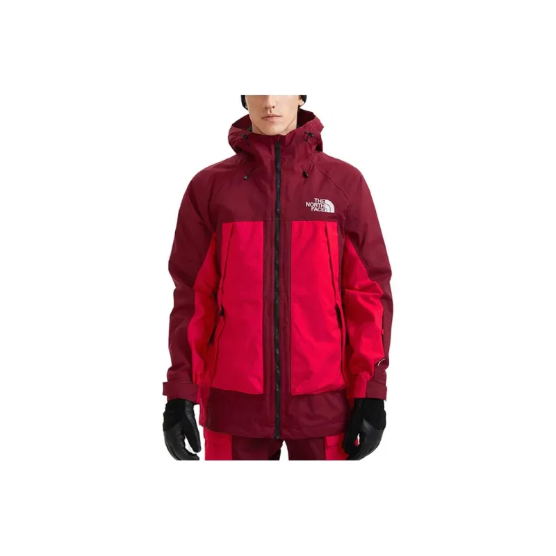 THE NORTH FACE Outdoor Hiking Water Resistant T Shirt Men's Red-0