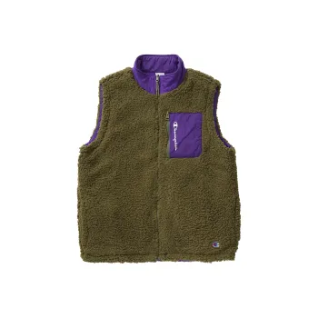 Champion Vest Unisex Green Patchwork