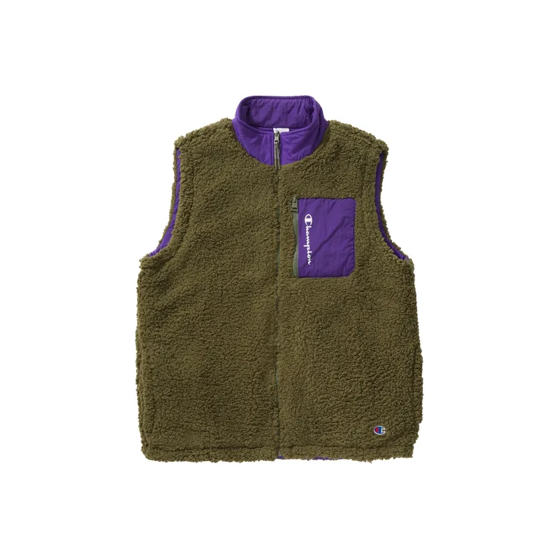 Champion Vest Unisex Green Patchwork-0