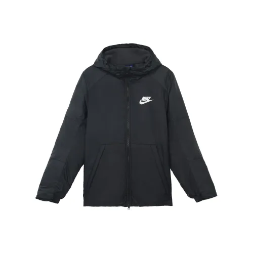 Nike Puffer Jackets Men Black
