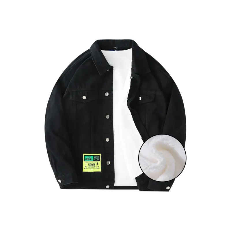 JASONWOOD Cowboy On The Run Fall Winter Denim Jacket Unisex-15