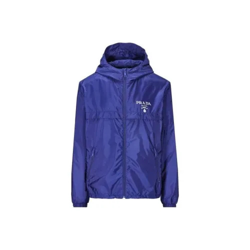 PRADA SS23 Jackets Coats Men's Blue