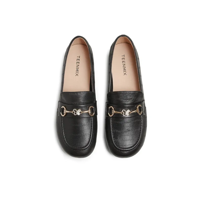 Teenmix Loafers Women's Black/Ecru-8