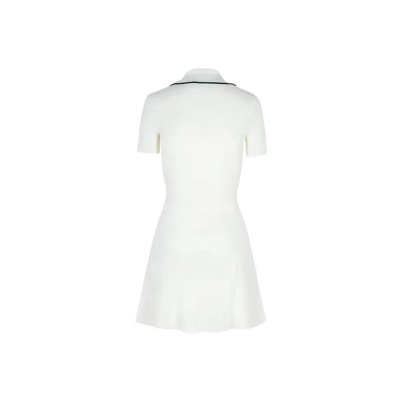 Self portrait Ribbed knit Mini Dress-1