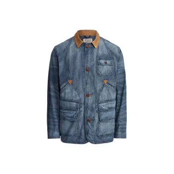 Polo Ralph Lauren Denim Jackets Men Blue