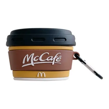 CHRROTA Compatibility With Apple AirPods 4 Silicone Cartoon Coffee Cup Headphone Cases