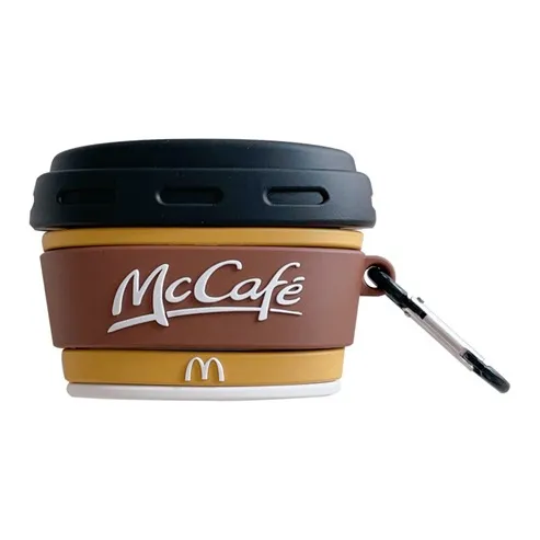 CHRROTA Compatibility With Apple AirPods 4 Silicone Cartoon Coffee Cup Headphone Cases