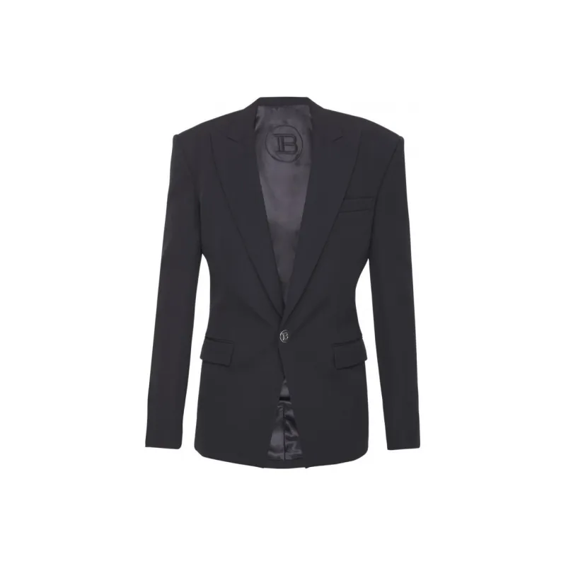 BALMAIN Single Breasted Tailored Jacket-0