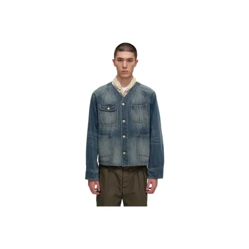 COMMON SCENTS Jackets Coats Men's Washable Blue