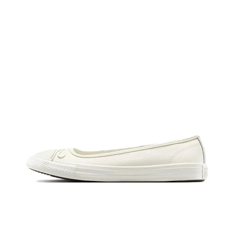 Converse Chuck Taylor All Star Anti Slip Wear Resistant Low Top Casual Shoes Women's White-0