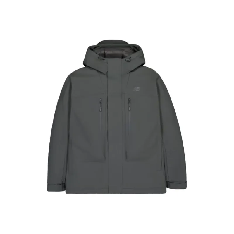 New Balance Down Jacket Men's Dark Gray-0