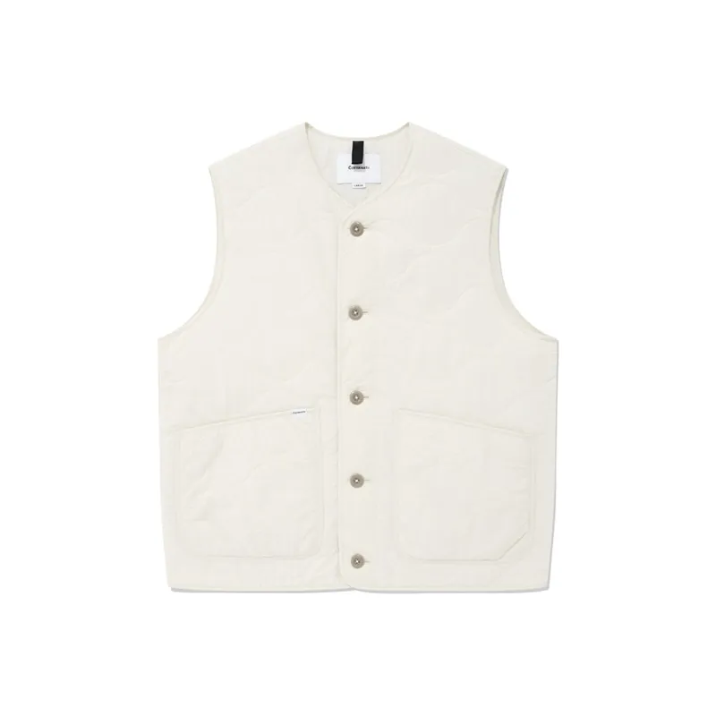 COVERNAT FW22 Vest Unisex Ivory White-0