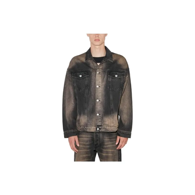 Misbhv Denim Jackets Men Black-0