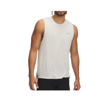 Under Armour Launch Tank Top Men's Beige