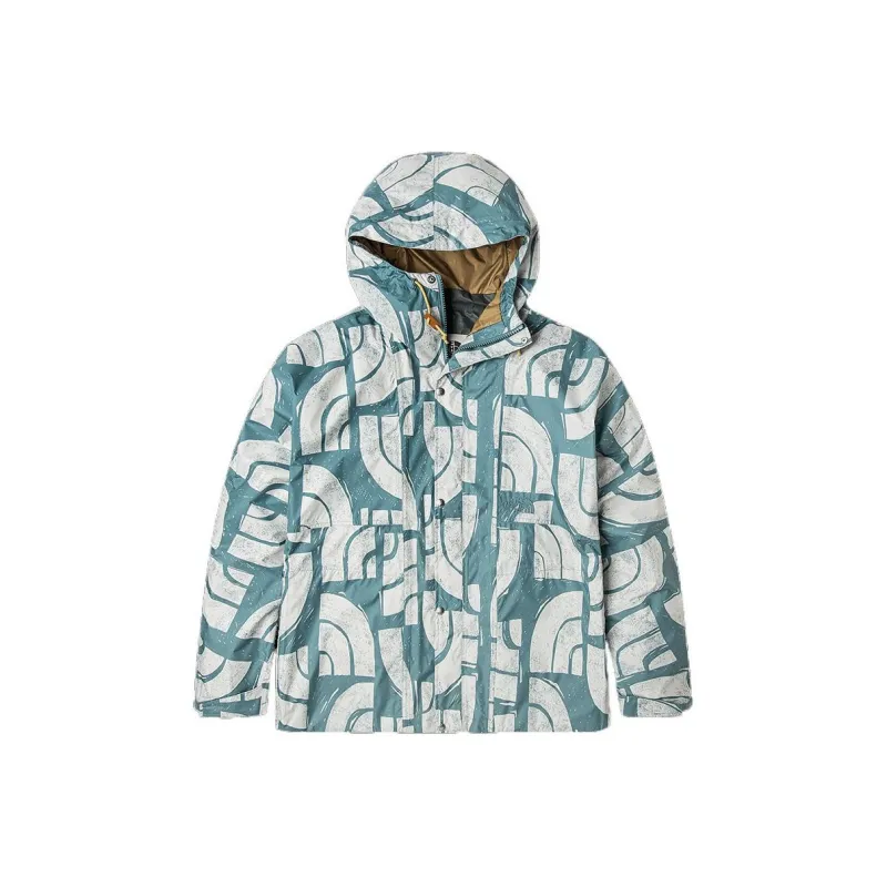 THE NORTH FACE Water Resistant Windproof Breathable Windbreaker Jacket Men's Blue-0