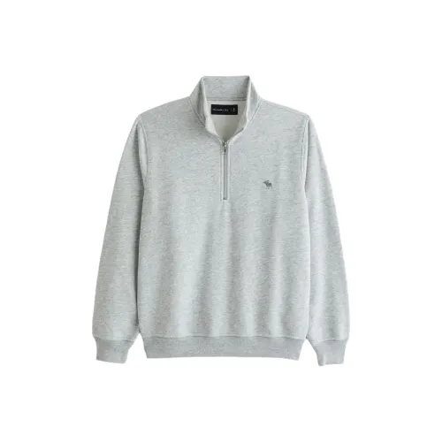 Abercrombie＆Fitch Sweatshirt Men's Light Gray