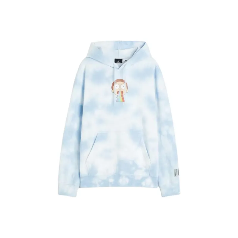 H&M Sweatshirt Men's Light Blue/Rick And Morty-0