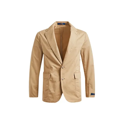 Polo Ralph Lauren Cotton Stretch Blazer Monument Tan