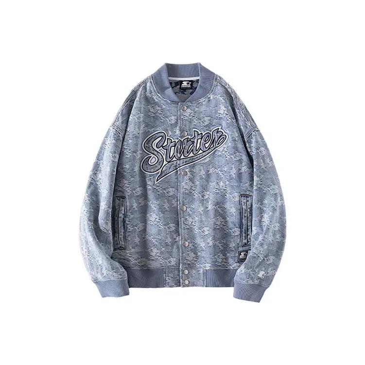 STARTER Denim Jackets Unisex Denim Blue-0