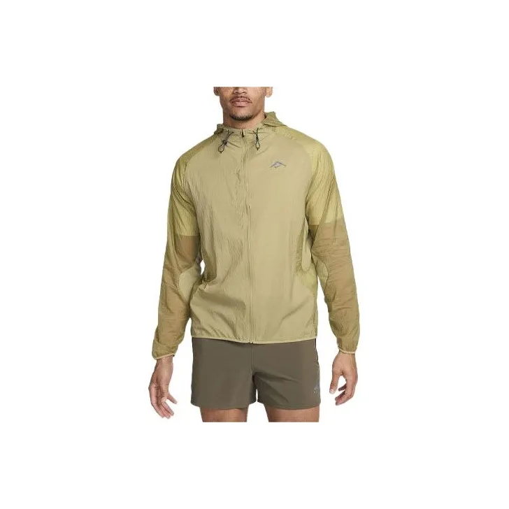 Nike Trail Aireez Jackets Coats Men's Unisex Olive-0