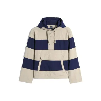 GAP Jackets Men Khaki Stripes