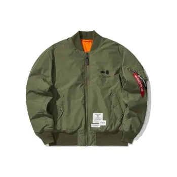 Alpha Industries x Fingercrox Jackets & Coats Unisex Army Green