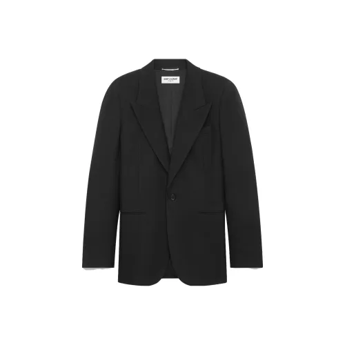 SAINT LAURENT FW23 Business Suits Coats Men's Black