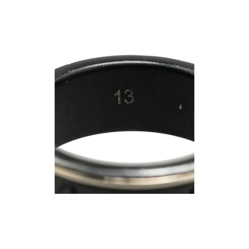 GUCCI 2000 2024 18K White Gold Icon Thin Band Ring-4