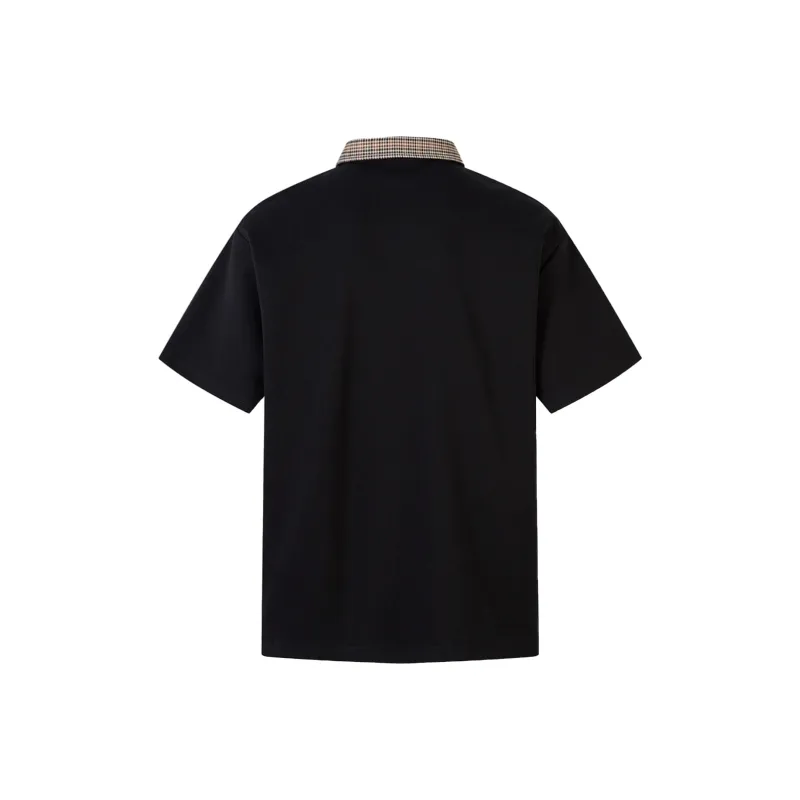 CHARLIE GOLF Polo Shirt Unisex Black-1