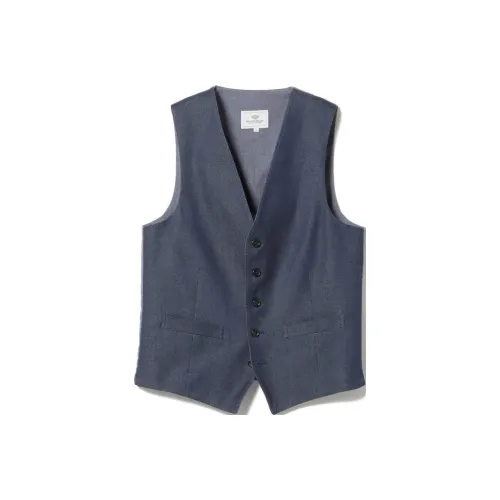 Beams Vests Men Gray