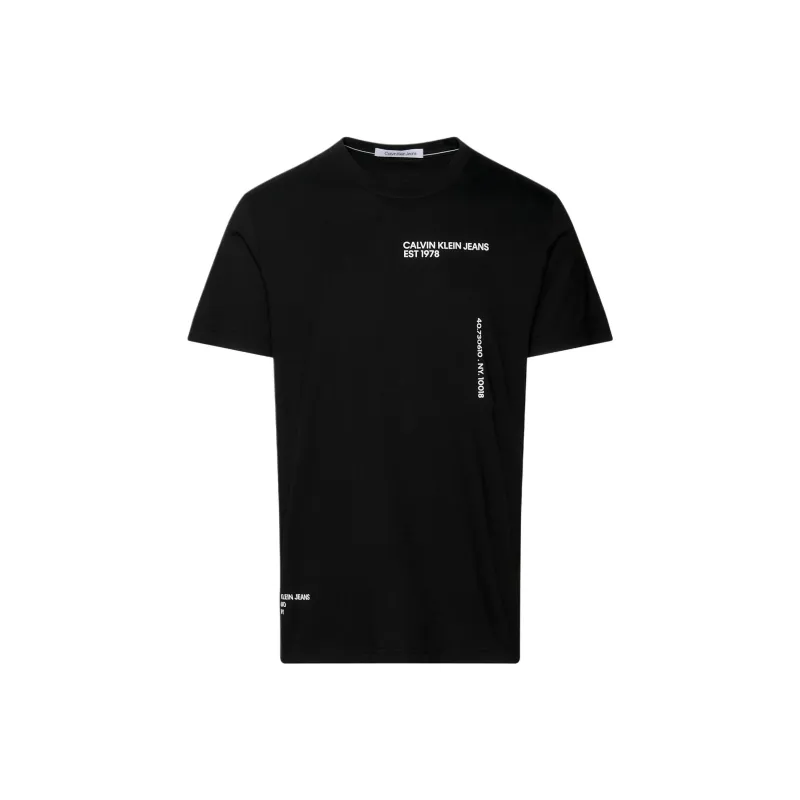 Calvin Klein Jeans Multiplacement Cotton T shirt-0