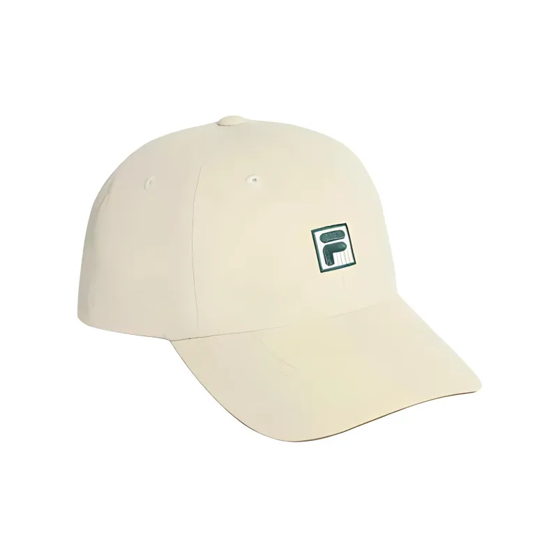 FILA Nylon Baseball Caps Unisex Beige-0