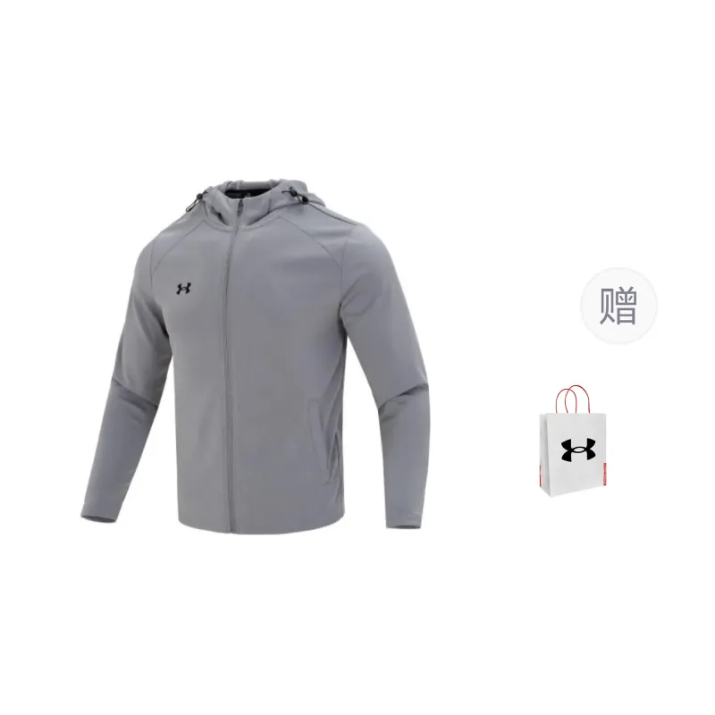 Under Armour Jackets Coats Men's Gray Shopping Bag Included-0