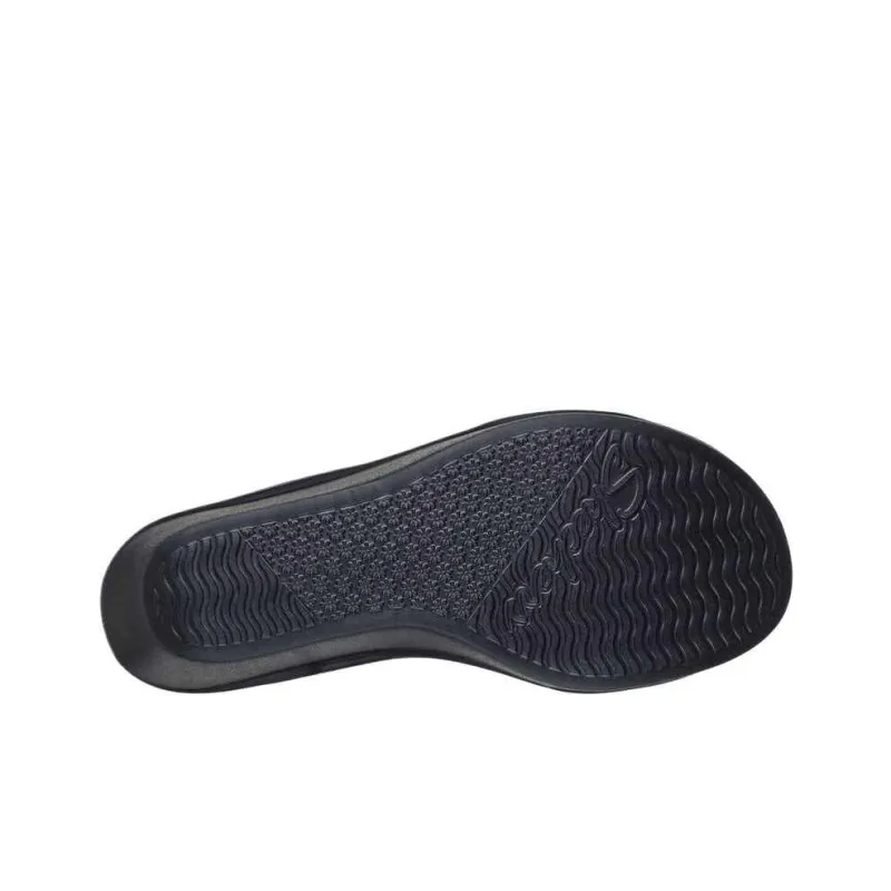 Skechers Rumble On One Strap Sandals Women's Black-3